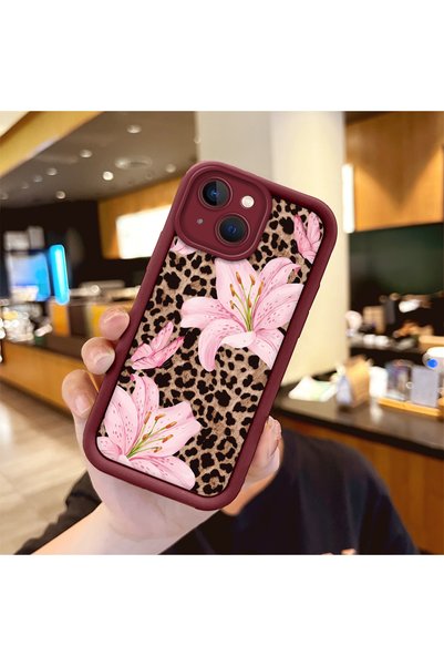 Hontinga حافظة متوافقة مع هاتف iPhone 14 Plus، حافظة واقية للكاميرا، حافظة زه...