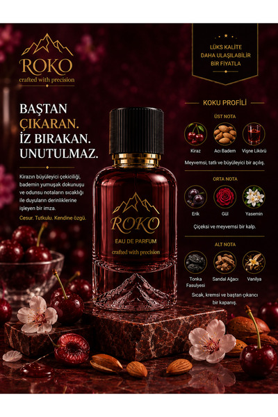 ROKO PARFÜM RA021 50 ML Unisex Parfüm