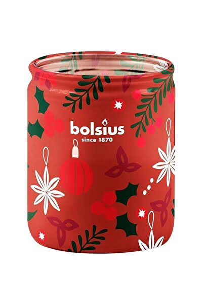 Bolsius Set 2 x Lumanare Parfumata, in Pahar, Bolsius, cu Fulgi, Parfum Floral