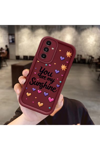 Hontinga Samsung Galaxy A13 5g Compatible Case Camera Protector Heart Pattern...
