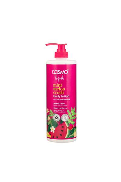 Cosmo Be Fresh Mint Melon Crush Body Lotion 1000ml, For All Skin Types, Refre...