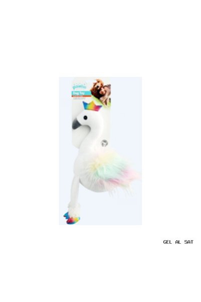 Pawise GELALSAT Rainbow World-Flamingo (182439) Köpek Oyuncağı