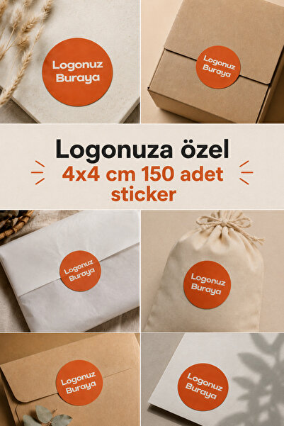 To Design Lab Logo Sticker Seti – 150 Adet | 4x4 cm | 140 GR - Ölçü Değiştiri...