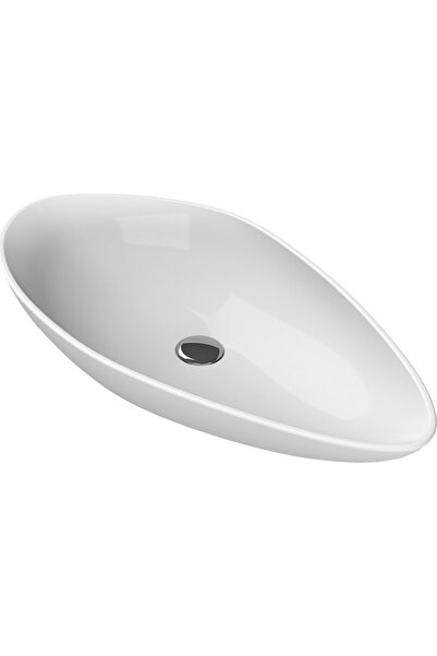 Turkuaz Seramik Olive 74x38 cm Tezgah Üstü Lavabo