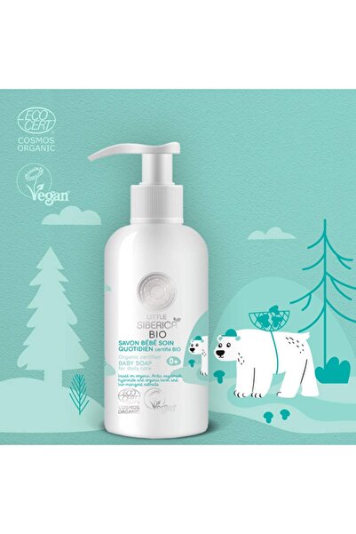Natura Siberica Little Siberica. Organic certified Baby soap for daily care, ...