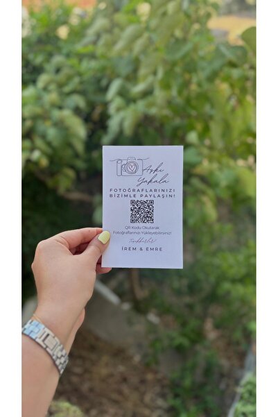 COMO COLLECTİON 20 ADET FOTOĞRAF MAKİNASI VE QR DETAYLI MASA KARTI - SÖZ , Nİ...