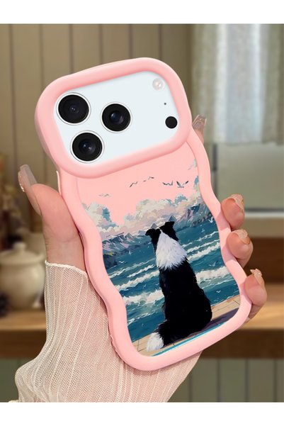 Hontinga iPhone 17/18 Pro Max Compatible Case Camera Protector Pink Silicone ...