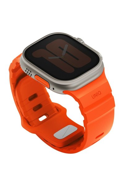 Uniq Case UNIQ Alton Λουράκι Σιλικόνης για Apple Watch 49/46/45/44mm, Πορτοκαλί