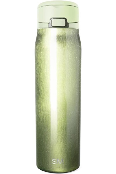 Simple Modern Misa Water Bottle with Ring Stainless Steel Straw Insulated 710...
