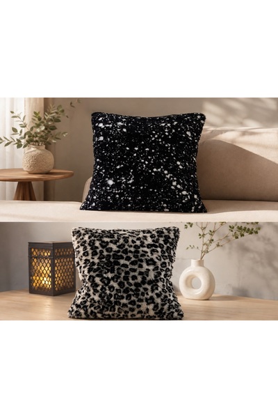 modern peluş kırlent 45*45
