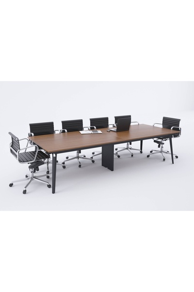 Vivense NOVA TOPLANTI MASASI L 300 CM CEVİZ