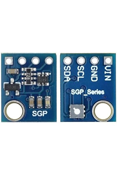 EmAyCenter SGP40 TVOC Hava Kalitesi Gaz Sensör Modülü I2C GY-SGP40 Arduino ESP32 Uyumlu