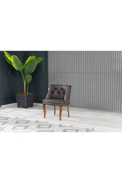 Vivense ROMA KOLSUZ ÇAY SETİ TEKLİ BERJER, GRİ
