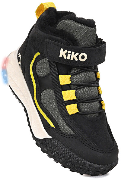 Kiko Kids Rope Işıklı Cırtlı Erkek Çocuk Spor Bot Ayakkabı