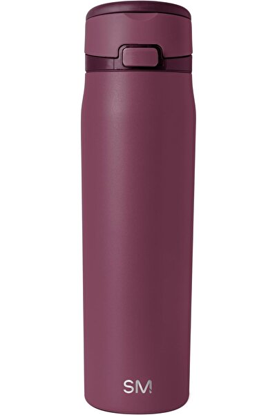 Simple Modern Misa Water Bottle with Ring Stainless Steel Straw Insulated 710...