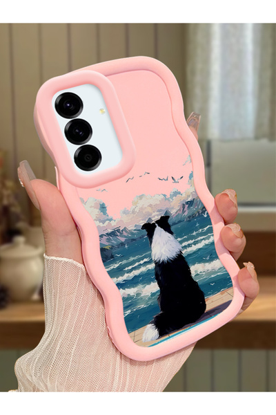 Hontinga Samsung Galaxy A36 5g Compatible Case Camera Protective Pink Silicon...