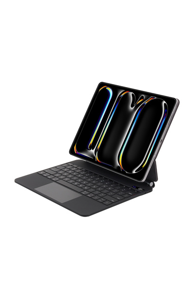 DAPHNELA IPAD 11.NESİL Magic Siyah Klavyeli Kılıf Dayanıklı ve Şık Tasarım