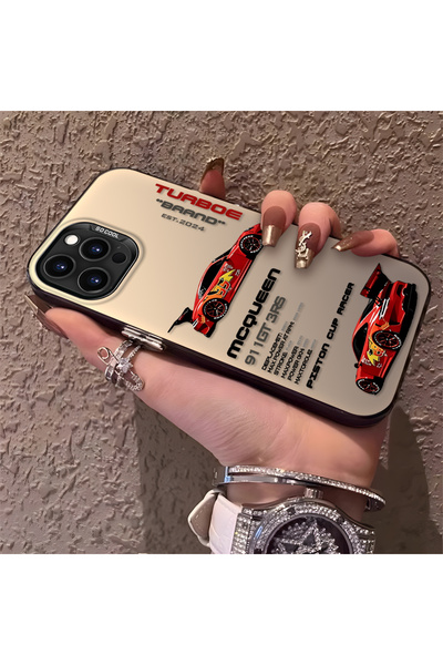 CHICASELUX حافظة سيارة سباق عصرية متوافقة مع iPhone 14 Pro، غطاء حماية