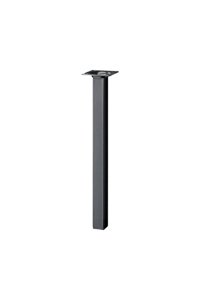 OEM Picior mobilă pătrat Tarrox 25x25x500 mm, negru