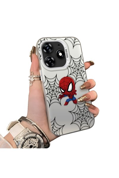 ucuc Tecno Spark 10 Pro(Ki7) Compatible Hard Acrylic Back Silicone Edge Lens ...