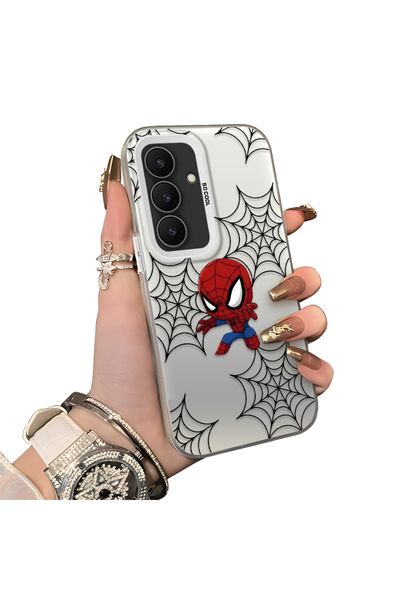 ucuc Samsung Galaxy S25 Fe Compatible Hard Acrylic Back Silicone Edge Lens Pr...