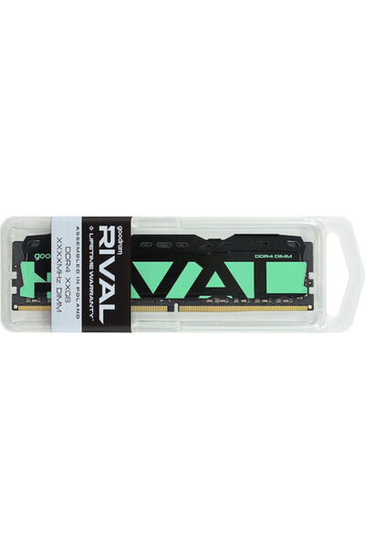 Goodram RIVAL Radiant Green DDR4 με μονάδα 1x16GB και ταχύτητα 3200 για επιτρ...