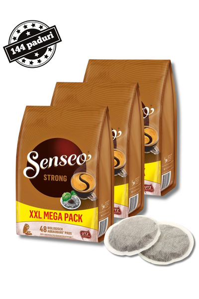 Jacobs 3 x 48 capsule de cafea Senseo Strong
