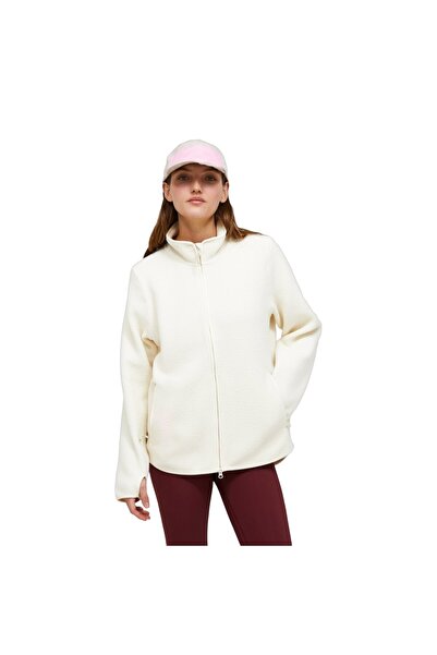 Peak Performance Pile Zip Kadın Tam Fermuar Polar White G80290050