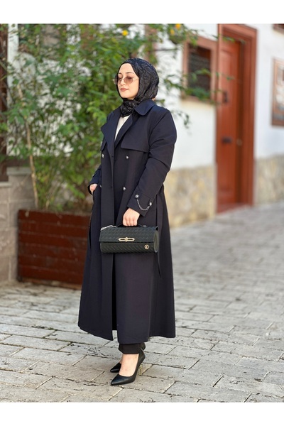 Zühre Zincir Detaylı Trenç 13560