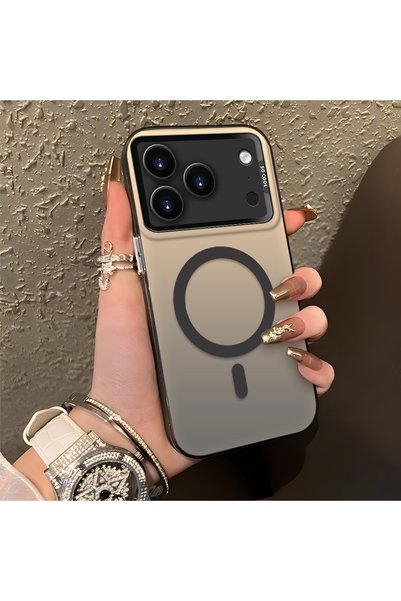 CHICASELUX iPhone 17 Pro Max Compatible Minimal Printed Ring Appearance Hard ...