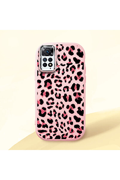 CASEVIBE Redmi Note 11 Pro 4G/5G Uyumlu Şık Modern Leopar Desenli Koruyucu Yu...