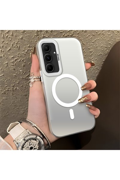CHICASELUX Samsung Galaxy A55 Compatible Minimal Printed Ring Appearance Hard...