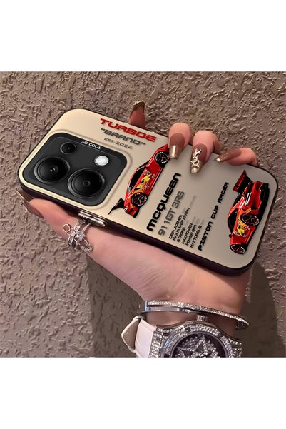 CHICASELUX Redmi Note 14S Compatible Daily Use Compatible Trend Racing Car Ca...