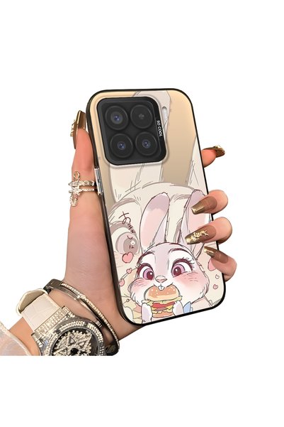 ucuc Xiaomi Mi 15 5g Compatible Hard Acrylic Back Silicone Edge Lens Protecti...