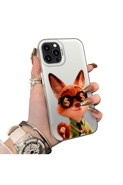 ucuc iPhone 13 Pro Compatible Hard Acrylic Back Silicone Edge Lens Protection...