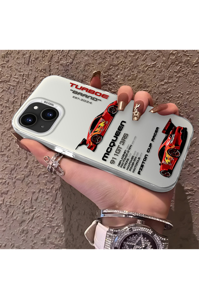 CHICASELUX iPhone 13 Mini Compatible Daily Use Compatible Trend Racing Car Ca...