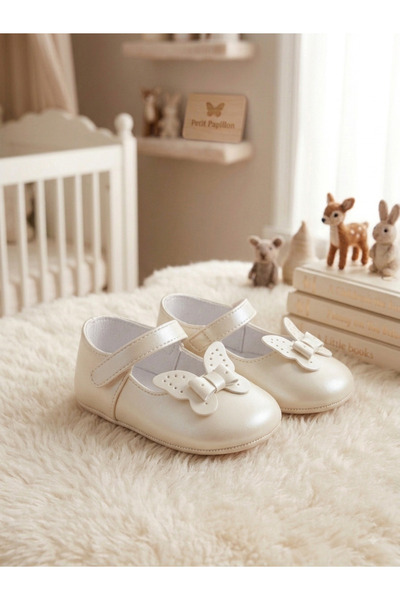 hira kids collection Baby Girl Butterfly Series Anti-Slip Soft Sole Booties S...