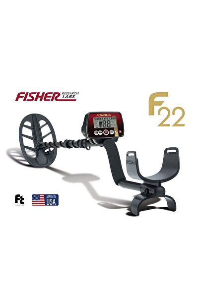 fısher F22- 28cm DD Başlık ile Define Dedektörü