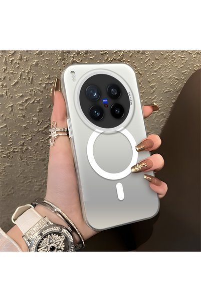 CHICASELUX حافظة صلبة متوافقة مع Vivo X300 Pro ذات مظهر حلقي مطبوع، لا تحتوي ...