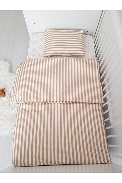 ib ilkimbebe Baby Bedding Set 100% Cotton Newborn Crib Bedding Set Striped