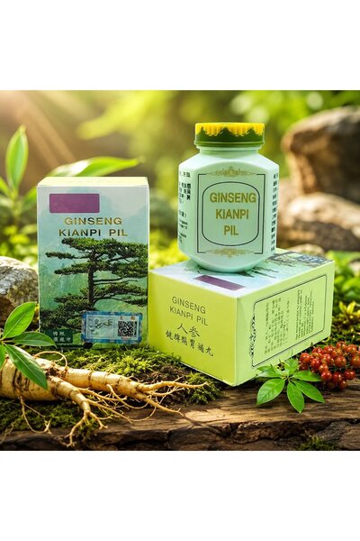 WISDOM Ginseng Kianpi Pil Karbonhidrat Yardımcısı Bitkisel Gainer Weight Gain...