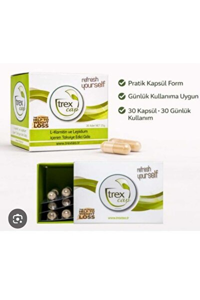 Trexta Trex Cap Kapsül 30 Lu 2 Aylık - Kutusu Değişti