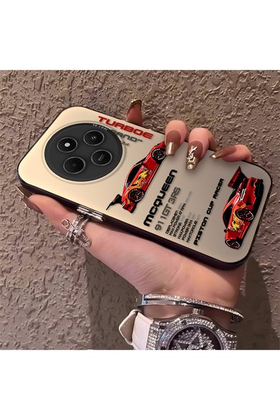 CHICASELUX Redmi 14C 4G/5G Compatible Daily Use Compatible Trend Racing Car C...