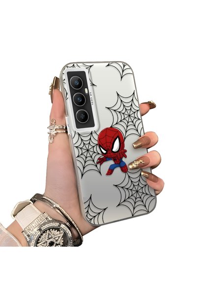 ucuc Realme C65 4g Compatible Hard Acrylic Back Silicone Edge Lens Protection...