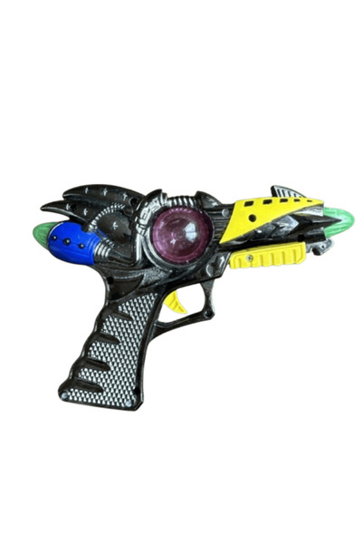 Smiffys Pistol de jucarie cu raze supersonice - arma spatiala