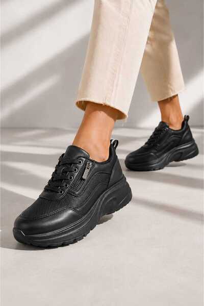 Slipcat Women'S, Casual, 6 cm Thick Sole, Zipper-Looking, Stylish Sports Shoe...