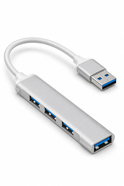 ATAsoft Yüksek Hızlı 4 Portlu USB Girişli Çoklayıcı Hub - 1x USB 3.0 & 3x USB...