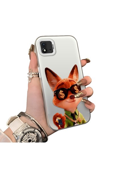 ucuc Realme C11 2021 Compatible Hard Acrylic Back Silicone Edge Lens Protecti...