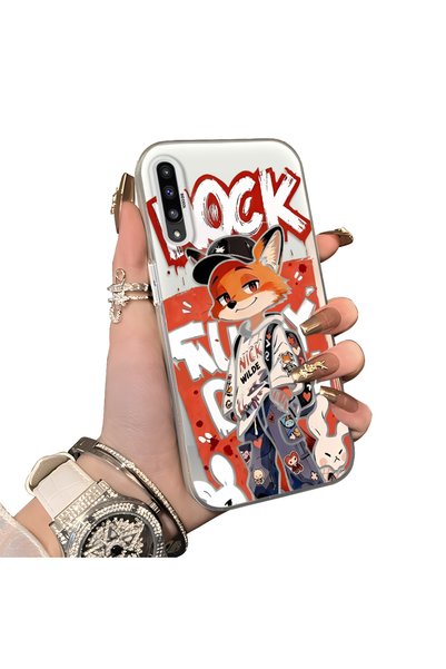 ucuc Samsung Galaxy A50/A50S/A30S Compatible Hard Acrylic Back Silicone Edge ...