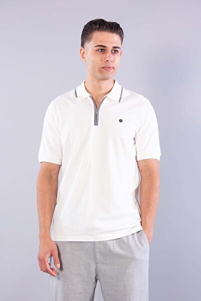Mckanzie 4062 Polo Collar Zippered T-Shirt